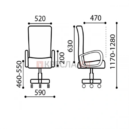 Офисное кресло Менеджер Офисное кресло Менеджер