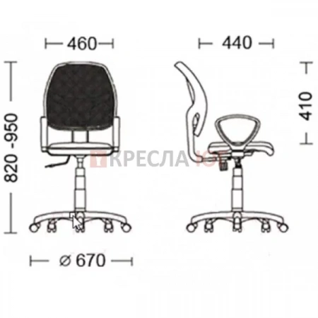 Офисное кресло Альфа II Офисное кресло Альфа II