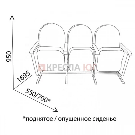 Кресло Пилот 3М Кресло Пилот 3М